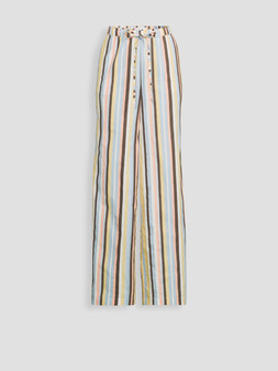 Michelle Keegan Cotton Stripe Trouser - Multi €45 at Very.ie