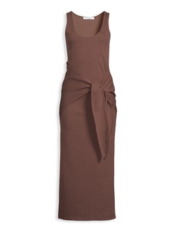 Michelle Keegan Jersy Scoop Neck Midaxi Dress - Brown €52 at Very.ie