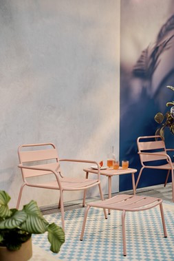 The Very Collection Bistro Set €345, Rug €143 at Very.ie