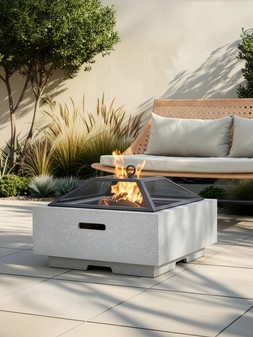 The Very Collection Clay Effect MgO Fire Pit - 58 cm €189 at Very.ie
