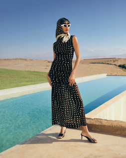 The Very Collection Dress €58, Sunglasses €306, Sandals €35 by Very.ie