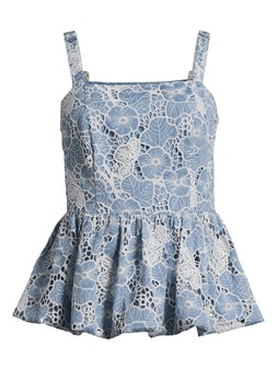 The Very Collection Embroidered Peplum Co Ord Top €45 at Very.ie