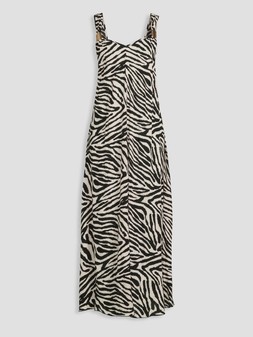 The Very Collection Gold Trim Zebra Maxi Beach Dress €38 at Very.ie