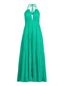 The Very Collection Tiered Maxi Beach Dress - Green €50 at Very.ie