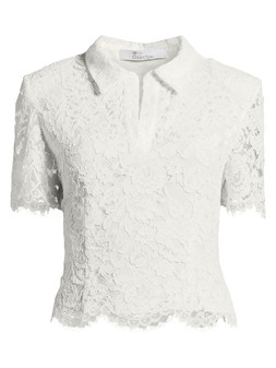 The Very Collection Lace Cropped Shirt €36 at Very.ie