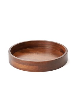 The Very Collection Round Walnut Tray €29.99 at Very.ie