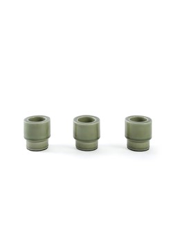 The Very Collection Set of 3 Ceramic Candle Holders - Green €22.99 at Very.ie