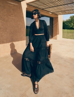 The Very Collection Top €36, Skirt €46, Sunglasses €19, Shoes €35 by Very.ie