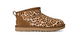 UGG Classic Ultra Mini Plains Boot - Felicity Leopard Jasmine €195 at Very.ie