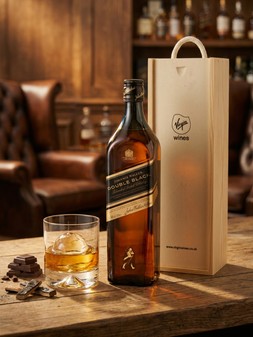 Virgin Wines JOHNNIE WALKER WHISKY IN WOODEN GIFT BOX €75 at Very.ie