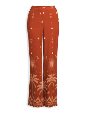 Michelle Keegan Printed Wide Leg Trouser - Multi €45 at Very.ie