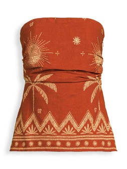 Michelle Keegan Printed Bandeau Co-ord - £35