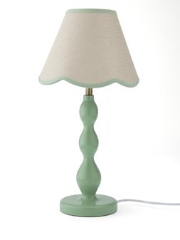 WQBNE The Very Collection Wiggle Scallop Table - Green £40