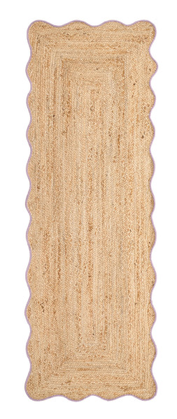 WXVB6 The Very Collection Home Jute Scalloped Edge Runner 67x200cm £75