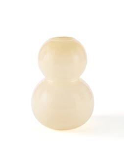 WYYA6 Very x Michelle Keegan Home Yellow Glass Vase - Bobble Stack £18
