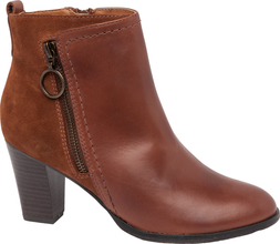 Deichmann Zip Detail Ankle Boot