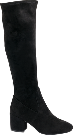 Deichmann Block Heel Knee High Boot