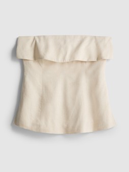 PRIMARK CO LINEN MIX BANDEAU, £16, €18, $25, RON90, PLN80, CZK470 (2)