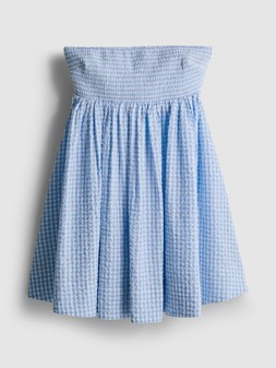 PRIMARK GINGHAM BANDEAU DRESS, £10, €12, $16, RON60, PLN50, CZK310 (4)