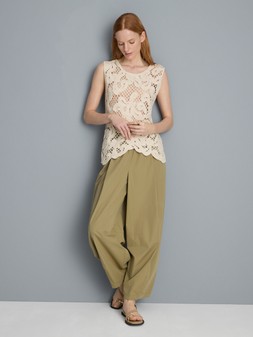 PRIMARK KNIT ASYM CROCHET TANK, £18, €20, $28, RON100, PLN90, CZK520