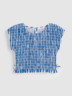 PRIMARK OWNING THE SUMMER STRIPE BLOUSE BLUE £8 €11 $15 RON54 PLN47 CZK285