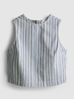 PRIMARK PINSTRIPE DENIM TOP, £14, €16, $20, RON80, PLN70, CZK415 (2)