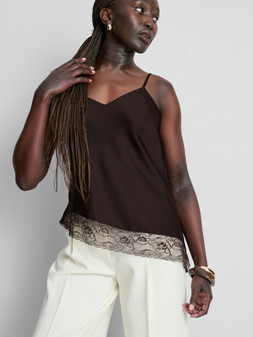 PRIMARK SATIN ASYM CAMI, £12, €14, $18, RON70, PLN60, CZK365