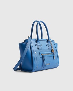 RI Blue Winged Panelled Zip Tote Bag £49