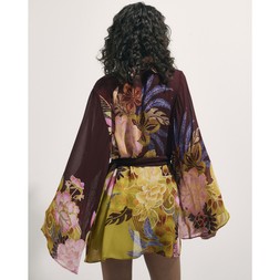 RI Brown Floral Oriental Kimono£59 2