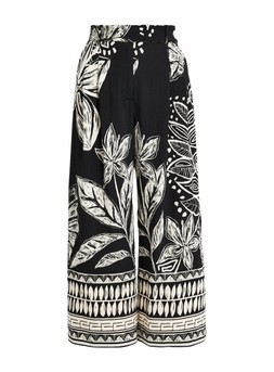 Tu Monochrome Floral Print Co Ord Trousers, &pound;20
