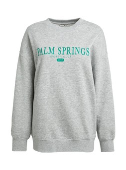 Tu Oversized Grey Palm Springs Sweatshirt, &pound;16