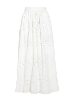 Tu White Broderie Maxi Skirt, &pound;28