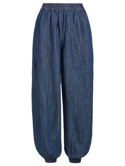 Tu Dark Denim Linen Blend Co‑ord Balloon Trousers, £25