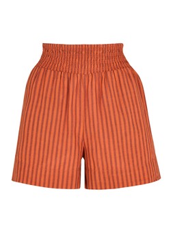 Tu Rust Stripe Quiet Rituals Shell Co-ord Shorts, £14