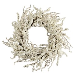 Habitat 20in White Foliage Wreath, £22, 7665785 1