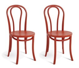 Habitat 60 Larsa Chairs Set of 2 Red, £160, 4722009 2
