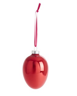 Habitat 6pk - Multi Colour Egg Glass Baubles, £10, 7482346 2
