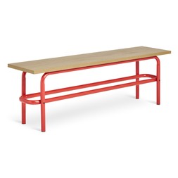 Habitat Ballon Red Dining Bench, £90, 7685710 2