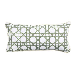 Habitat Bamboo Print Cushion 30X60 7878462 £12