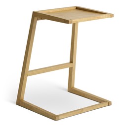 Habitat Calvin C Shape Side Table - Oak, £45, 7465143