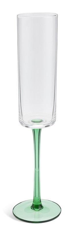 Habitat Coloured Stem Champagne Flute Green, £4.25, 143350104 1