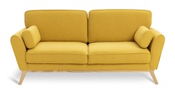 Habitat x Scion Lohko 3 Seater Sofa Fabric Yellow, &pound;795