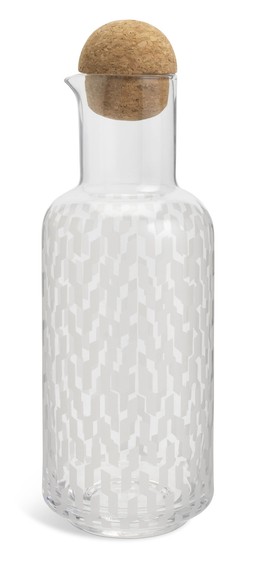 Habitat x Scion Scandi Etched Geo Carafe, &pound;18