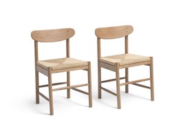 Habitat Hanna Chair Oak Pair, £190, 9563610