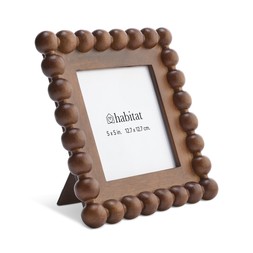 Habitat Mango Wood Bobble Frame 5x5, £10, 7681013 1
