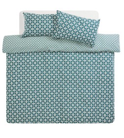 Habitat Mid C Box Geo Print Double 7763876 £20