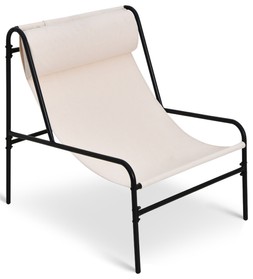 Habitat Teka Metal Garden Chair Cream 1304750 £50