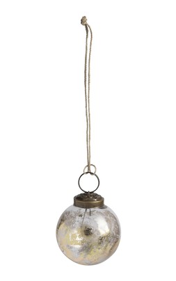 Habitat 3pk Hanging Decorations - Gold Leaf Glass, £10, 144612946