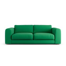 Habitat 4 Seater Chenille Sofa - Emerald Green, £1800, 7410992