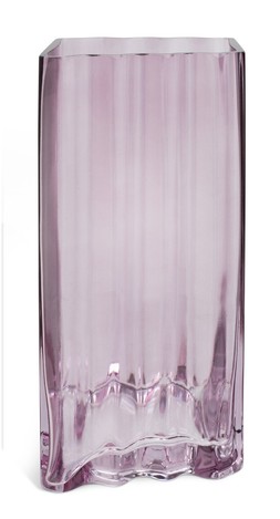Habitat 60 Wiggle Glass Vase - Medium - Purple, £15, 4652698